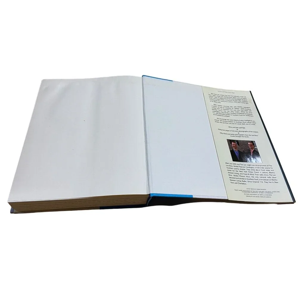 The Lee Bros Southern Cookbook 2006 Matt & Ted Lee Stories Recipes Hardcover